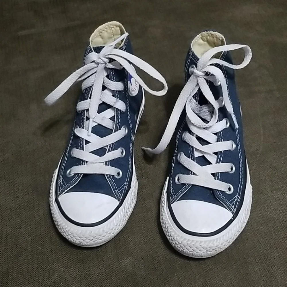 Converse all star chuck Taylor boy's blue sneakers